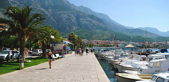 Makarska, cruising region Central Dalmatia