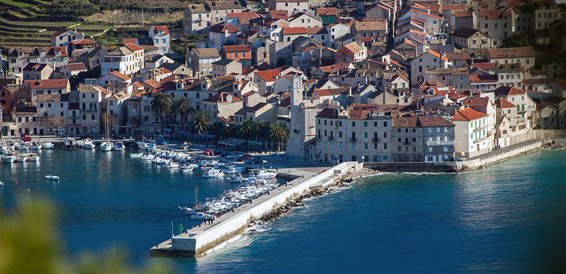 Komiza, Vis Island, cruising region Central Dalmatia