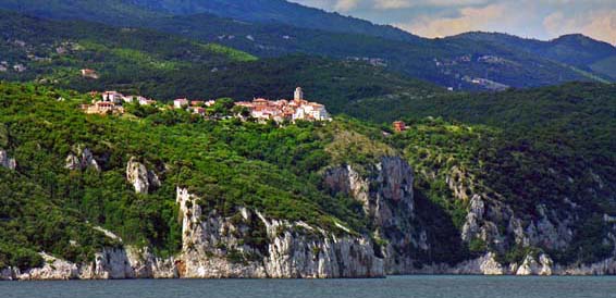 Brsec, cruising region Istria and Kvarner