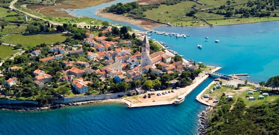 Osor, Cres Island, cruising region Istria and Kvarner