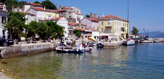 Valun, Cres Island, cruising region Istria and Kvarner
