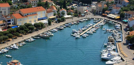 Malinska, Krk Island, cruising region Istria and Kvarner