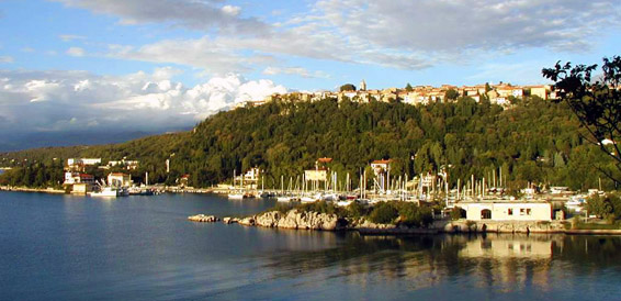 Omisalj, Krk Island, cruising region Istria and Kvarner