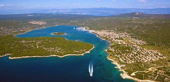 Punat, Krk Island, cruising region Istria and Kvarner