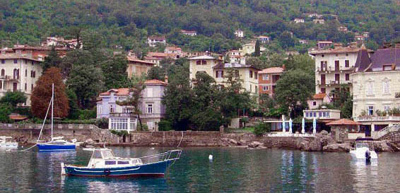 Lovran, cruising region Istria and Kvarner