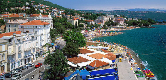 Opatija, cruising region Istria and Kvarner