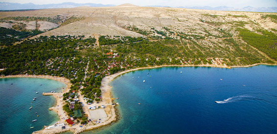 Simuni, Pag Island, cruising region Istria and Kvarner