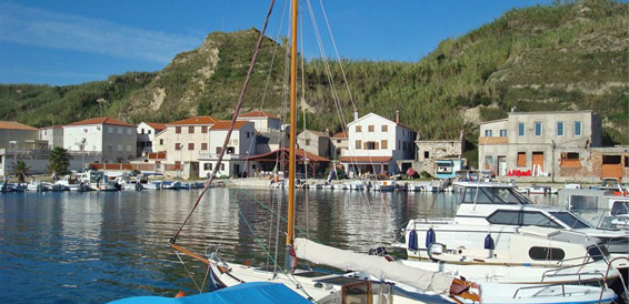 Susak - Island, cruising region Istria and Kvarner