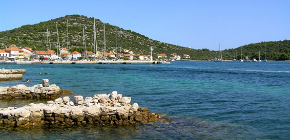 Kaprije Island, cruising region Northern Dalmatia