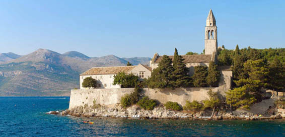 Elafiti Islands, cruising region Southern Dalmatia