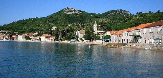 Lopud, Elafiti Islands, cruising region Southern Dalmatia