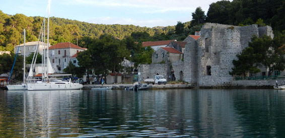 Polace, Mljet Island, cruising region Southern Dalmatia