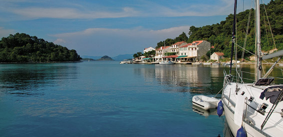 Pomena, Mljet Island, cruising region Southern Dalmatia