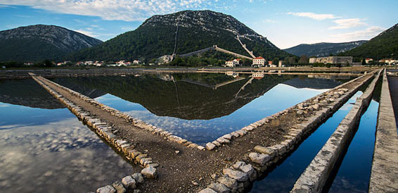 Ston, Peljesac Peninsula, cruising region Southern Dalmatia