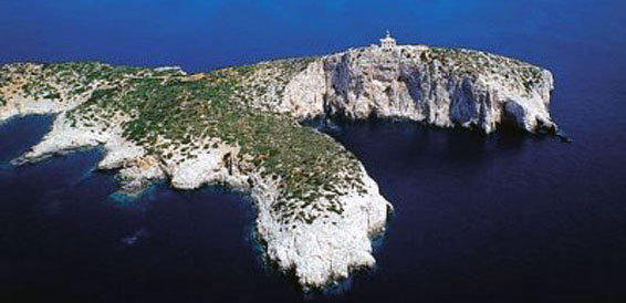 Susac Island, cruising region Southern Dalmatia