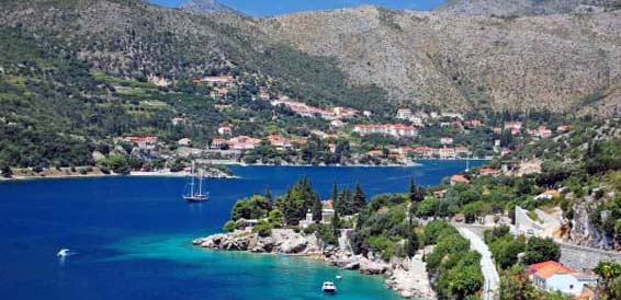 Zaton, cruising region Southern Dalmatia